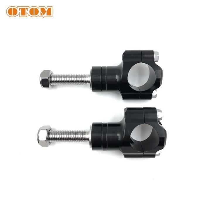 Pince de guidon en alliage d'aluminium usinée CNC tige VTT 33 mm pour ajustemen