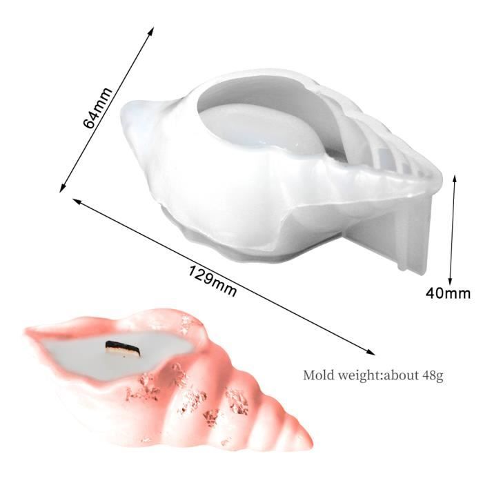 Moule Silicone Boule De Rose Parfumée - Pour Résine époxy, Plâtre, Savon, Cire - Diamètre 40 à 90 Mm