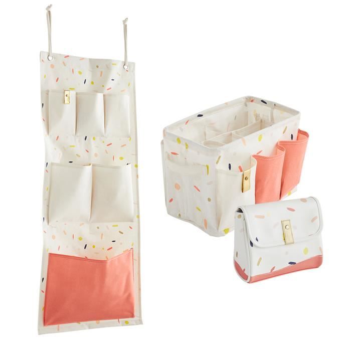 Zxglxinyao Lot De 2 Organiseurs Suspendus Muraux - Organiseur