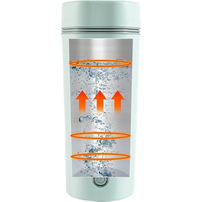 Bouilloire électrique De Voyage 12V/24V Pour Voiture - 450ml - Écran LCD Contrôle Température - Noir - Pour Café, Thé En Déplacement - 10