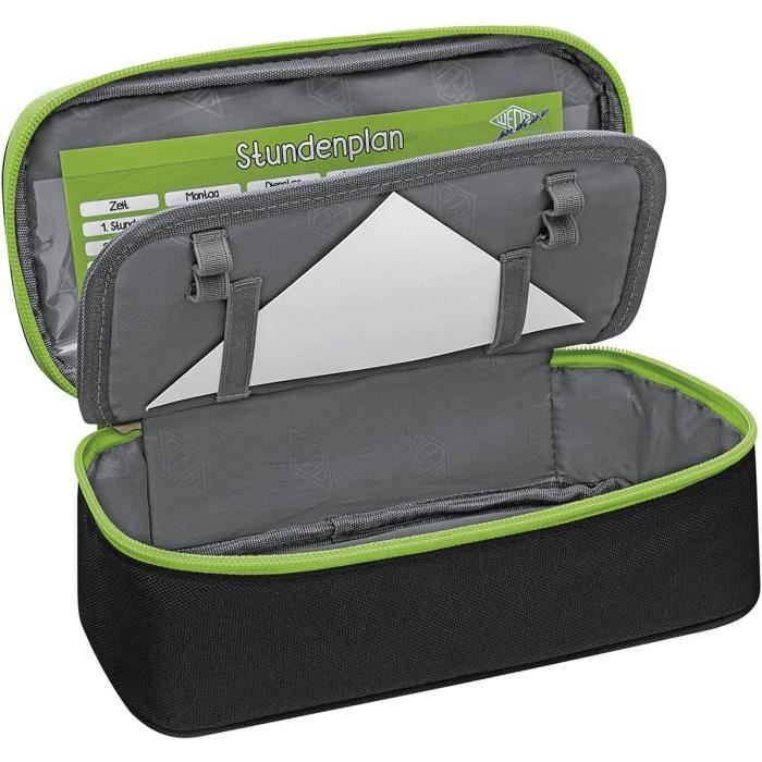 Trousses Scolaires Kipling Noires - En Toile Synthétique - Comme Neuves - Occasion Très Bon état