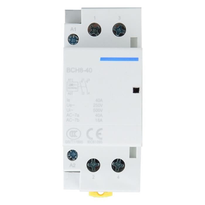 Contacteur Modulaire GEYA 4P 100A 230V - Pour Rail DIN - Neuf - Automatique Ménage