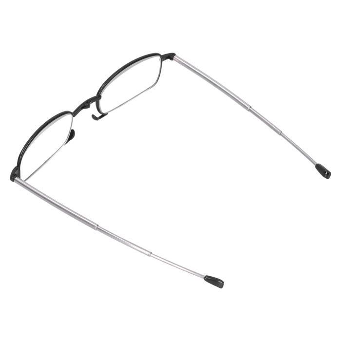 LANLANG Lunettes Lecture Anti Lumière Bleue Homme Femme - Monture Métal Léger Noir/Or + Étui