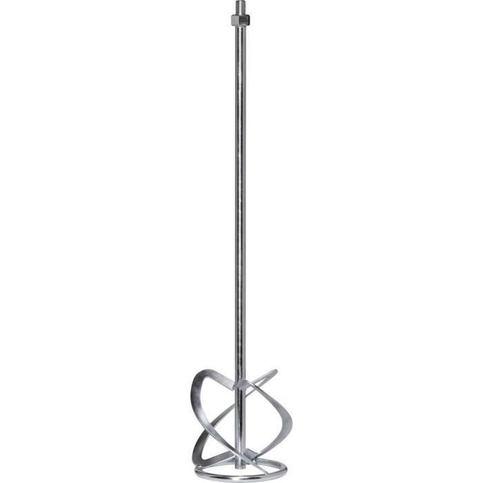 pour peinture, longueur totale de 60 cm, diam/ètre du malaxeur de 120 mm, pour max. 80 l, raccord M14 Kwb by Einhell M14 M/élangeur de peinture et mortier