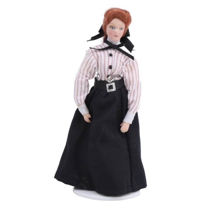 Petit Bol Miniature En Faïence Marron Pour Maison De Poupée - Elizabeth Chambers