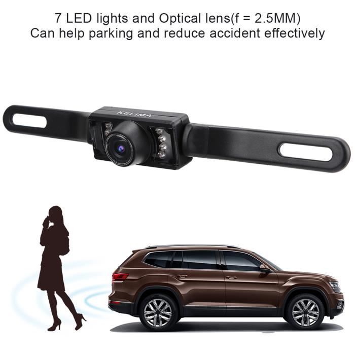 Film Lentille Grand Angle Pour Lunette Arrière - Autocollant Transparent, élargit La Vue En Reculant - Pour Voiture, SUV