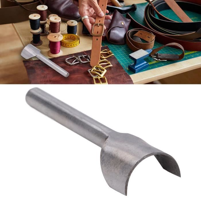 10 Pièces Cuir Poinçon Acier Ceinture Outil Trou Creux Perforateur Pour