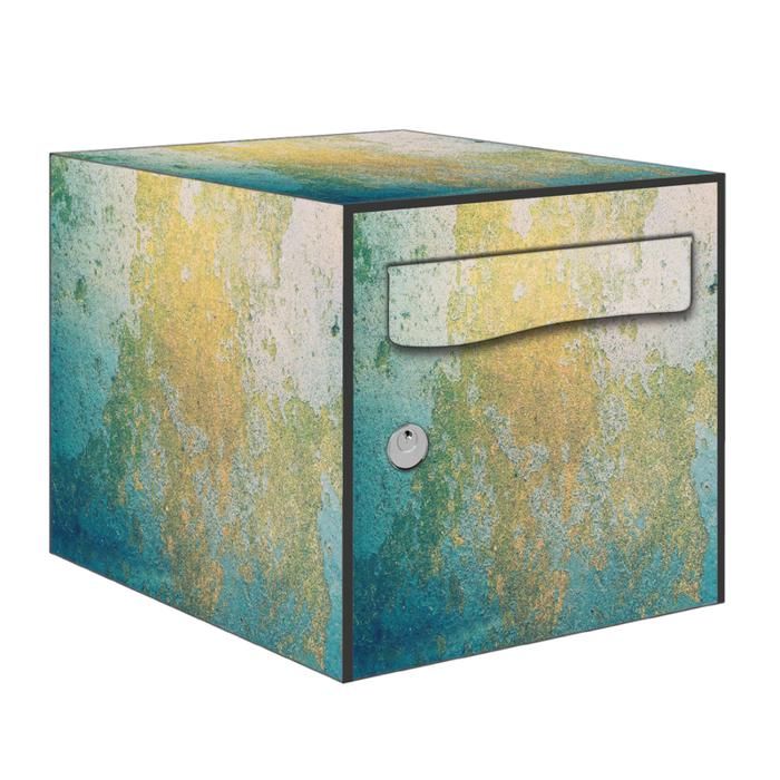 Plaque Gravée Ronde Pour Boîte Aux Lettre - N° De Porte Design Personnalisable Bal0020