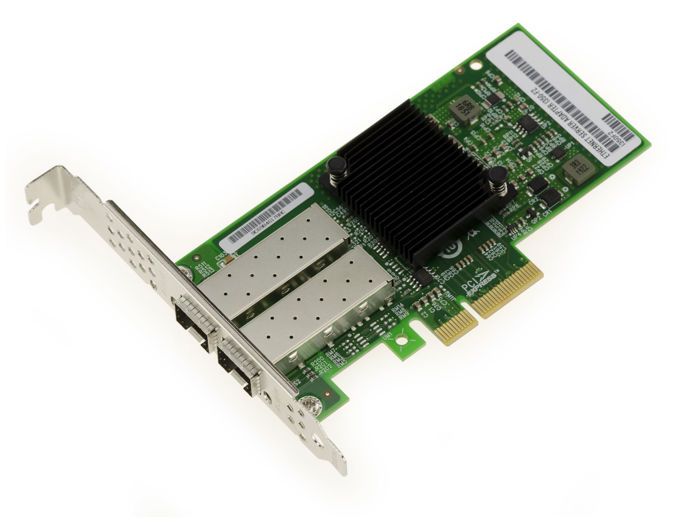 Carte PCIe réseau 1G SFP 2 Ports FIBRE OPTIQUE avec Chipset Intel I350AF2. Dual Gigabit LAN Ethernet