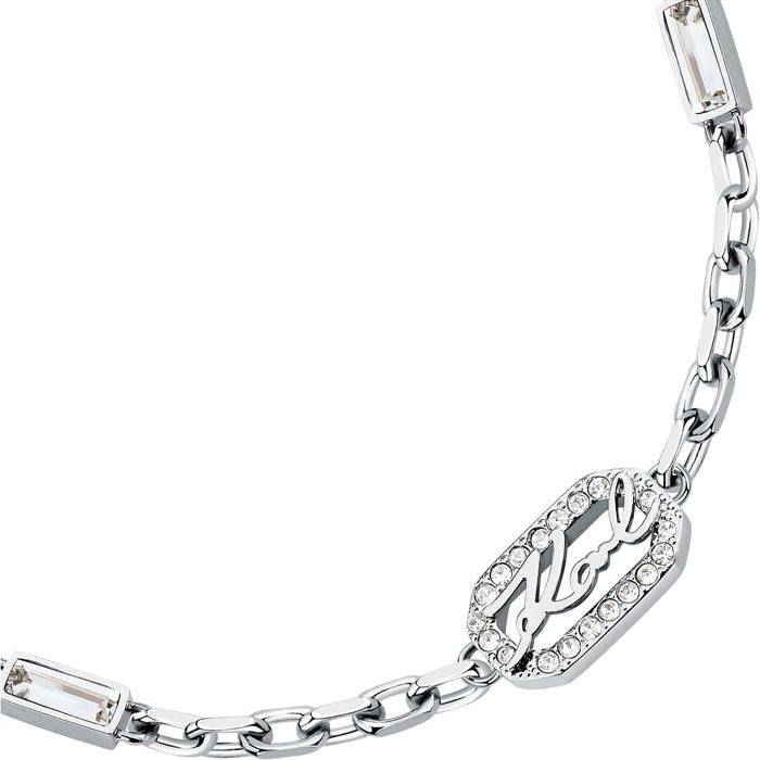 Bracelet - KARL LAGERFELD - Crystals KLAYC34 - Or jaune - Cristal - 16-19 cm