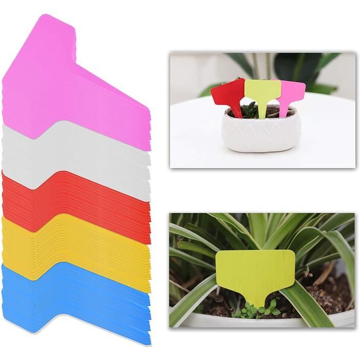 50 étiquettes Pour Plantes En Bambou - 178x59 Mm, Surface Lisse Pour écrire, Jardinage Et Semis - 7