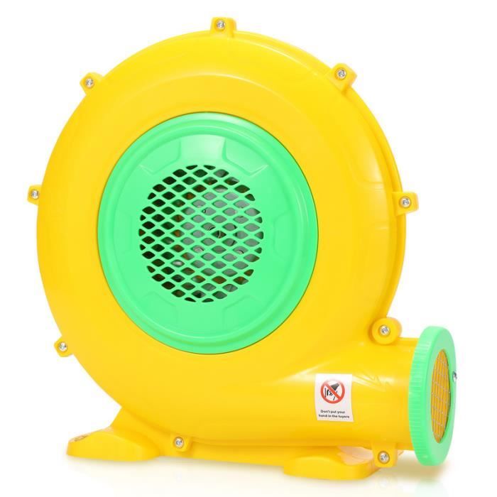 Comparer les prix de Lospitch 370W Pompe Électrique Gonflable de Ventilateur pour Châteaux Pompe à Air Gonflables Souffleur d'air Jaune