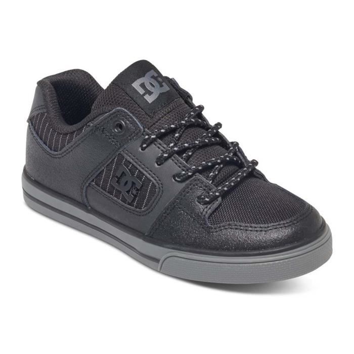 Chaussures de tennis Dc Shoes Pure Se Gris Cdiscount Chaussures