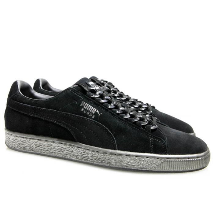 Basket Puma Suede Classic X Chain Noir Cdiscount Chaussures