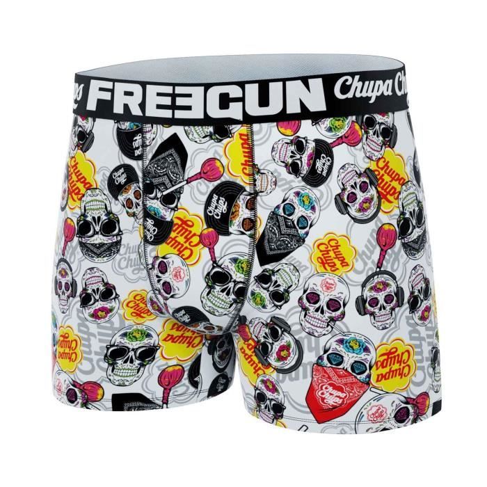 boxer homme tete de mort