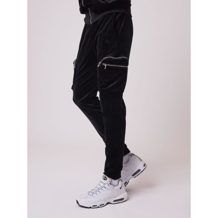 PROJECT X PARIS - Pantalon en velvet avec poches à relief sur le côté - Homme