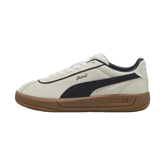 Puma Basket Cuir Puma Club Klassika SD - Blanc cassé - Noir-Or