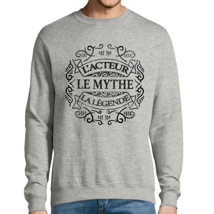 Acteur Le Mythe La Legende Sweat Homme Metier Humour Fun Et Drole Pull Sweater Ideal Pour Idee Cadeau Anniversaire Collegue Tra Gris Cdiscount Pret A Porter Acteur Le Mythe La Legende Sweat Homme Metier Humour Fun Et Drole Pull Sweater Ideal Pour Idee Cadeau Anniversaire Collegue Tra Gris Cdiscount Pret A Porter