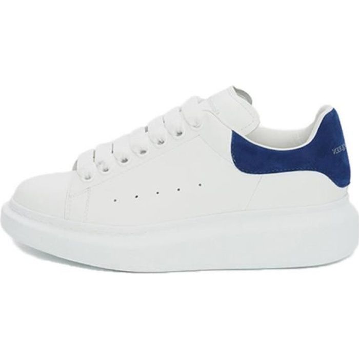 Alexander Mcqueen MC Femme Homme Basket Chaussur Blanche Pas Cher Blanc -  Cdiscount Chaussures