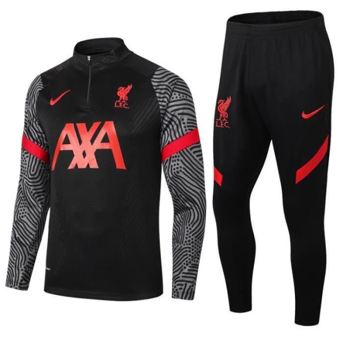 Survetement de Foot LIVERPOOLx 2021 2022 Enfant Garcon fille Nouveau Maillot de Football Pas Cher Survet Kit Cdiscount Sport