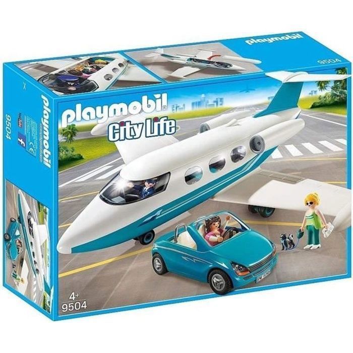 playmobile avion de ligne