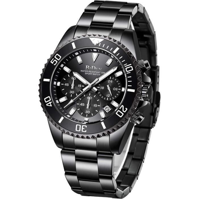 Montre Bracelet Homme Quartz - Modèle N2513 - Occasion - Marque Générique - Fonctionnelle Et Simple