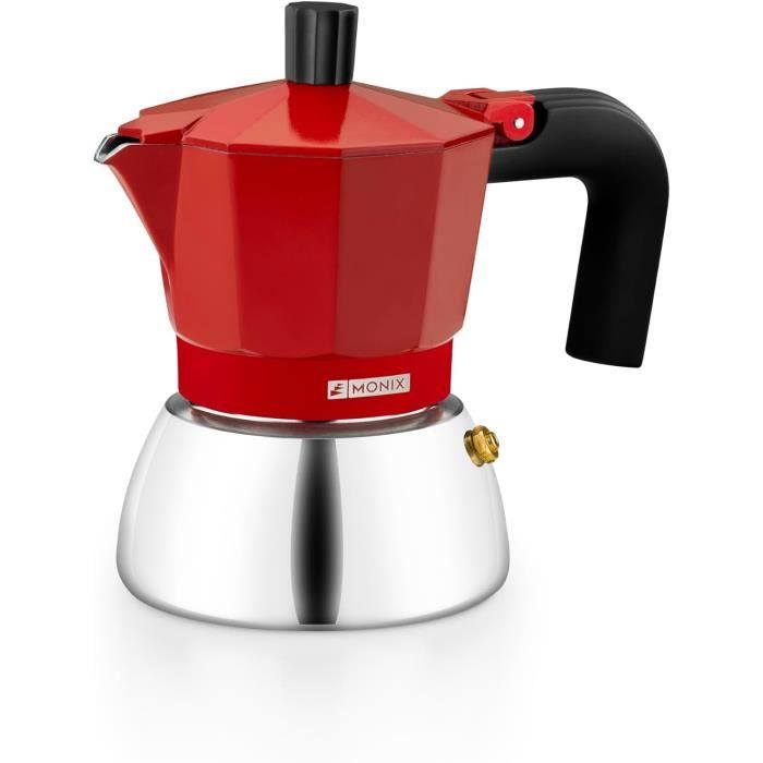 Induction Inox Cafetière italienne en aluminium et acier inoxydable, 3 — free download