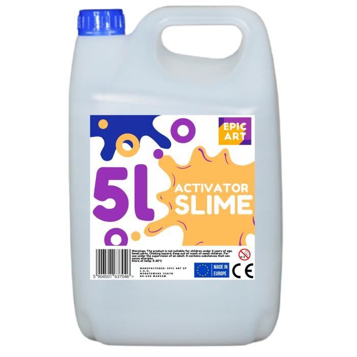 Activateur liquide, 5L pour Slime, 5000ml - Epic Art Poland