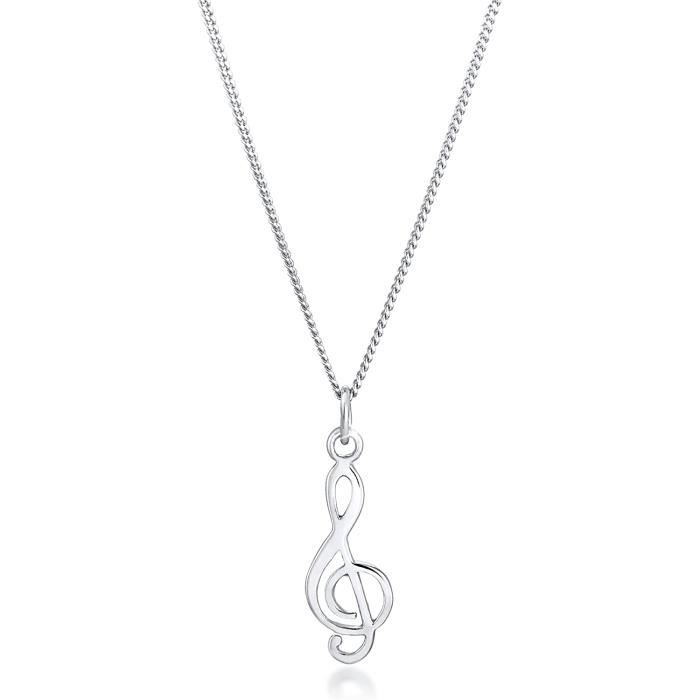 Collier Pendentif à Couleur Changeante Selon Température - Chaîne Acier Inoxydable - Cadeau Unisexe élégant