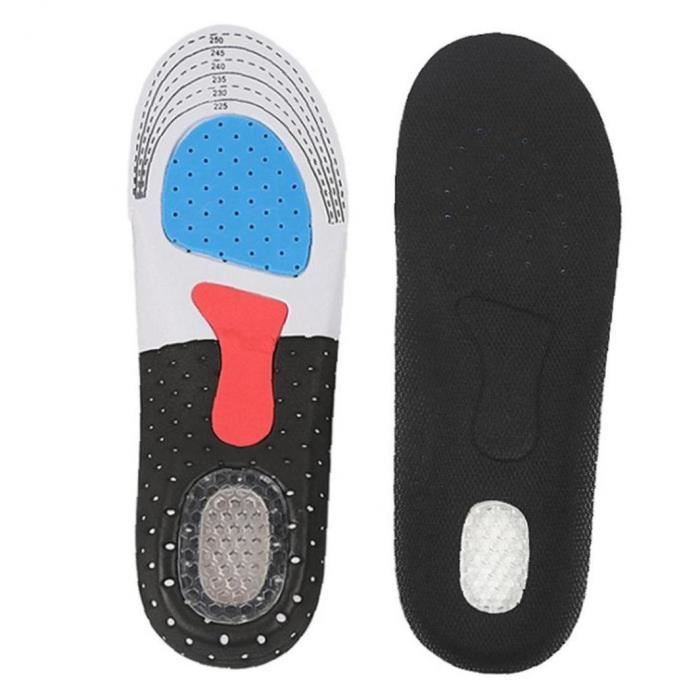 Semelles Orthopédiques Kaps Relax Gel - Cuir Véritable - Confort Et Antimicrobien