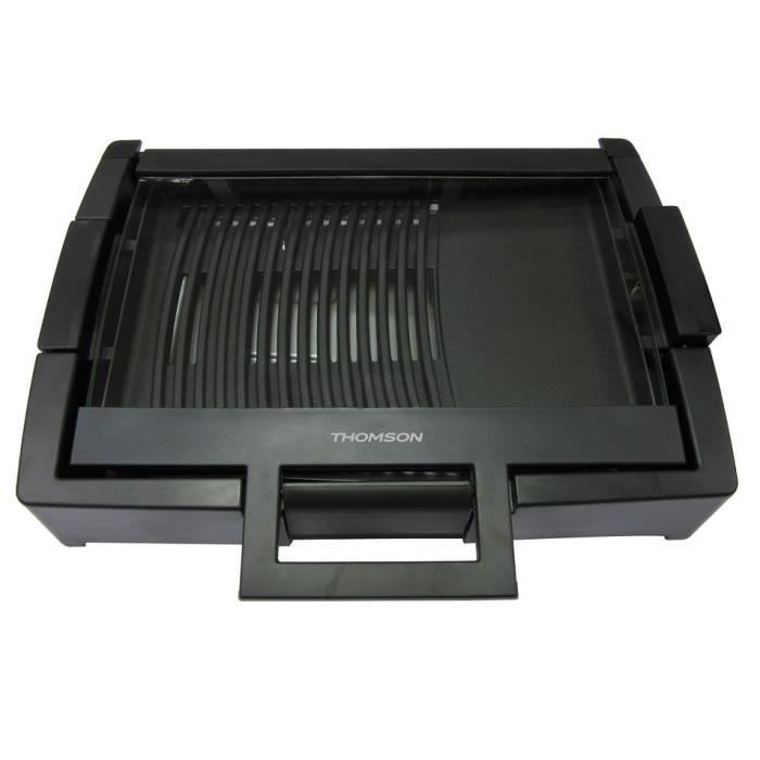 THOMSON THGR47046 Plancha grill Révêtement anti adhésif Thermostat réglable Réceptacle amovible