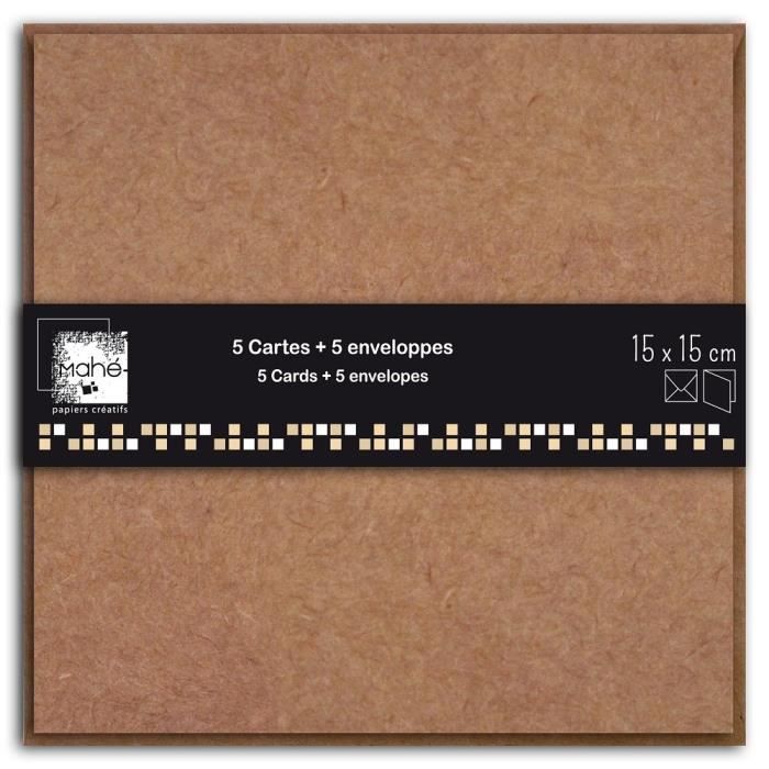 Enveloppes 15x15 - Cdiscount