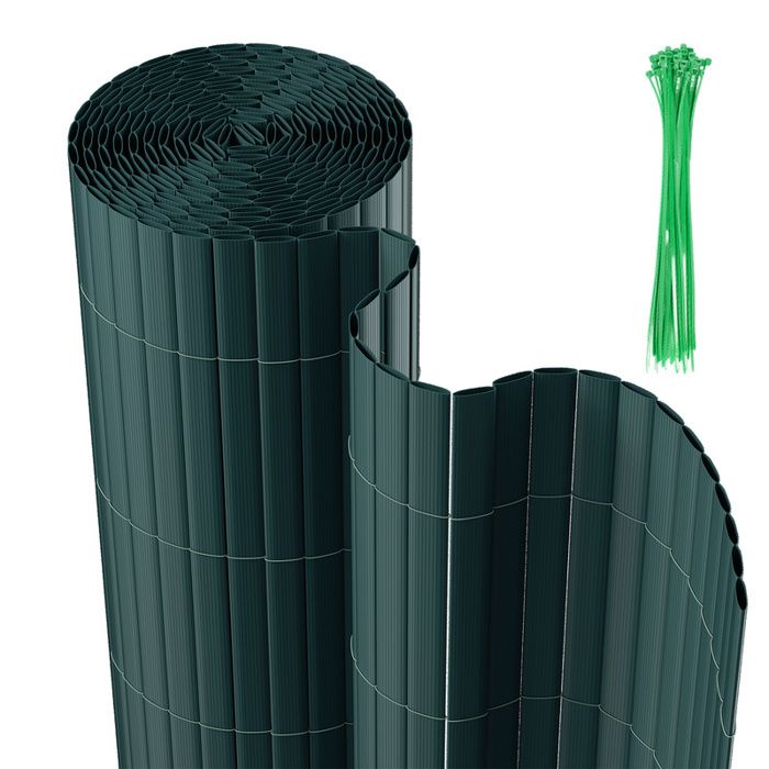 oadp Brise-vue en PVC - Imitation bambou - Avec | FindTheDeal