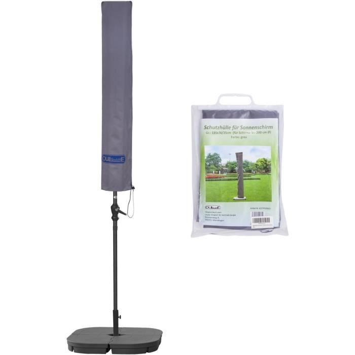 Housse De Protection Parasol Transparent Spetebo 150 Cm - Imperméable Et Résistante Aux Intempéries