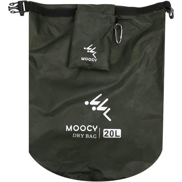 Sac étanche Transparent Pliable Pour Documents/cartes - Randonnée, Marche Sous La Pluie - TPU, 48.5x30cm - 2