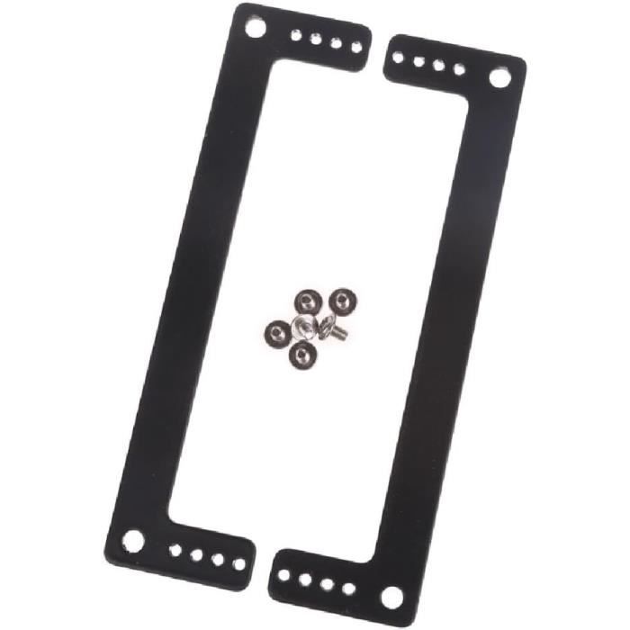 KKPLZZ Support D'anneau De Lampe De Poche Décalé De 25.4mm, Support De Montage De Lampe De Poche En Alliage D'aluminium Pour La Chasse De Tir De Garde-Main