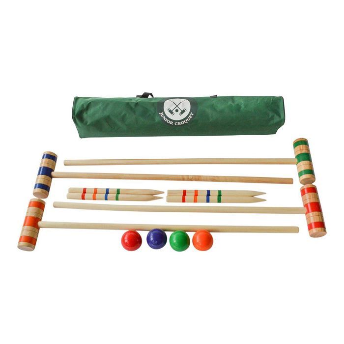 Jeu de croquet en bois 75 cm - Mgm - Gamm vert