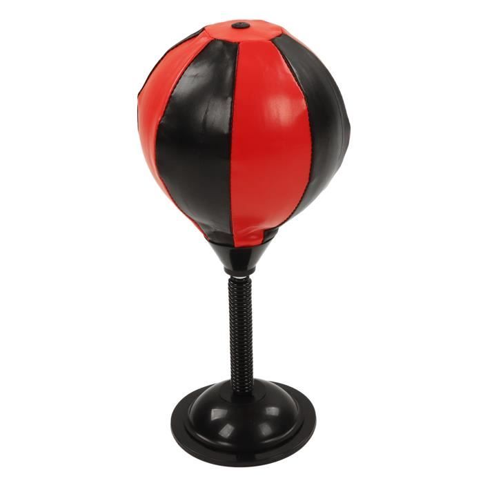 Punching Ball De Table Relaxdays - Mini Sac De Frappe Anti-Stress - Pour Bureau - Noir