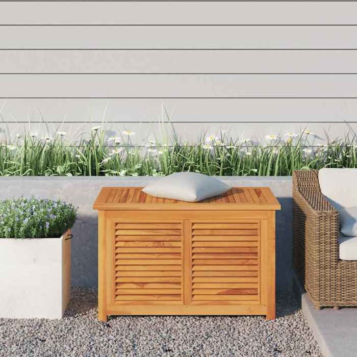 vidaXL Boîte de rangement Bois de teck - vue 3