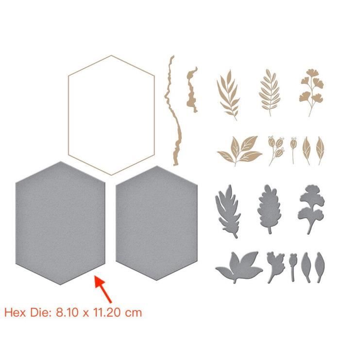 Die Cutting Artisanal Cartes Bijoux Diy MAYJOYDIY Matrices De Découpe En Métal En Forme De Fleur Et D'oiseau Matrices Découpe Métal Fougère