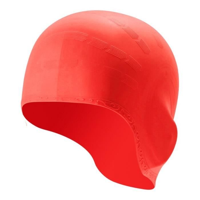 Bonnet De Bain Silicone Pour Cheveux Longs - Unisexe, Extensible, Confortable, Bord Renforcé - Piscine, Natation, Douche - Qualité Supérieure