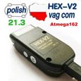 Interface HEX V2 VAGCOM 2021 VAG COM 21.3 pour diagnostic de voiture, pour VW, AUDI, Skoda, Seat, 20.12, polo 20.4.2-1