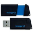 INTEGRAL Clé USB 2.0 - Pulse - 16 GB - Bleu-1