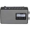 Radio PANASONIC D10 - DAB/DAB+ - FM - 2W - Noir-1