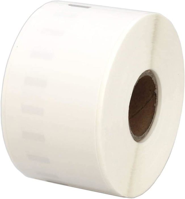 Rouleaux D'étiquettes Compatibles Dymo - 10 Paquets - 12,5x51mm - Noir Sur Blanc - Parfait Pour Bureau Et Organisation