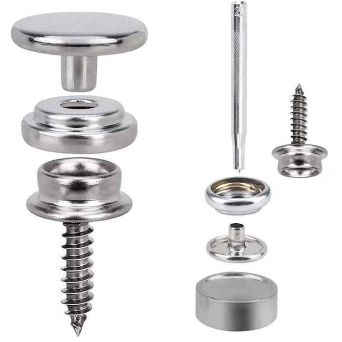 10 Ensembles D'attaches à Pression En Laiton, Outils, Accessoires De Couture Pour Vêtements