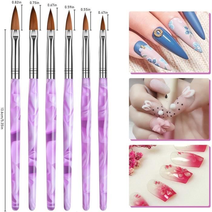 Le Pinceau Langue De Chat Nail Art I Vernis Et Vernis Semi-permanent – L'Atelier Des Couleurs