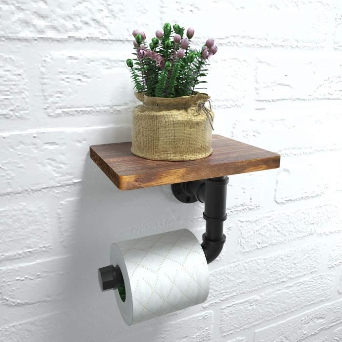 Porte-Rouleau De Papier Toilette Mural - Porte-Papier Hygiénique En