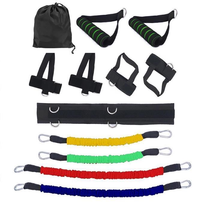 2 Pcs Résstance Des Bandes D'exercce Accessores Équpement Gym Sport