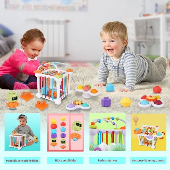 Kluzoo - Jouets Montessori - 2-5 ans - Sac à Dos Enfants